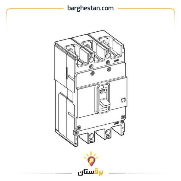 کلید اتوماتیک کمپکت 100 آمپر مدل HGM 16KA هیوندای-1